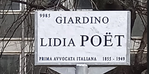 Lidia Poët e il giardino di San Pietro in Gessate